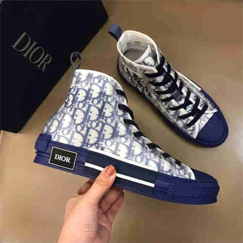 ComfortFit DR B23 HIGH TOP OBLIQUE SNEAKER BLUE 1176