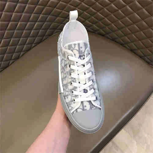 SmoothTexture DR B23 LOW TOP OBLIQUE BLUE WHITE 1158