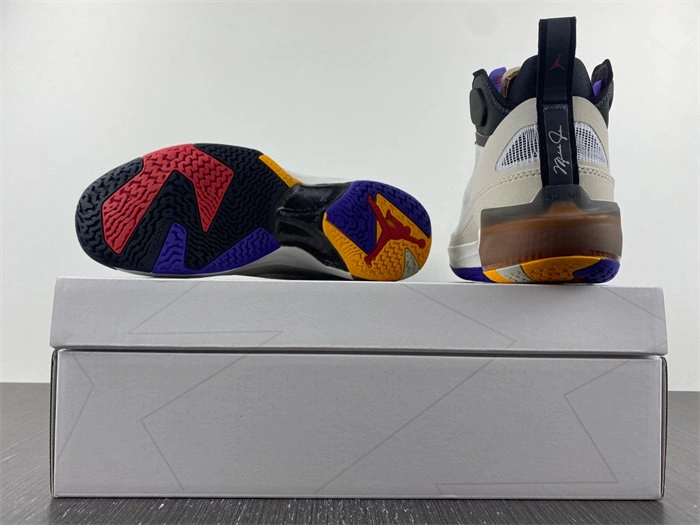 Comfortable Jordan 37 Light Bone Dark Concord DD6958- 4196