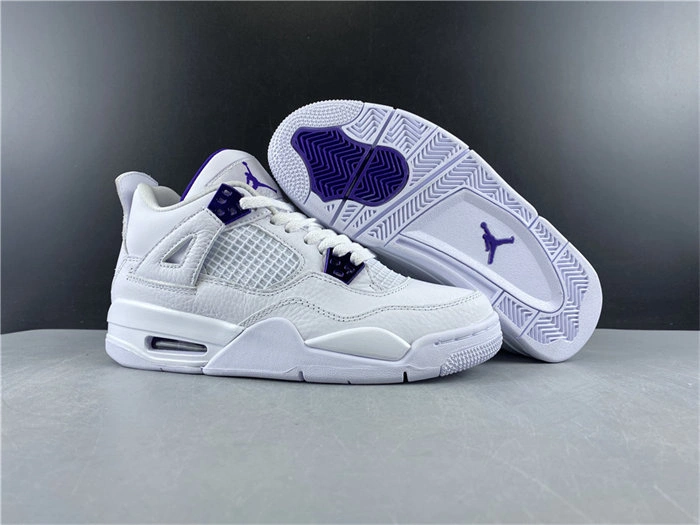 OdorResistant Jordan 4 Retro Metallic Purple 408452- 3966
