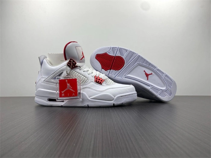 Elegant Jordan 4 Retro Metallic Red CT8527- 3958