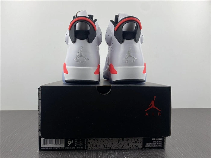 Jordan 6 Retro Infrared White 384664- TechFriendly 4029
