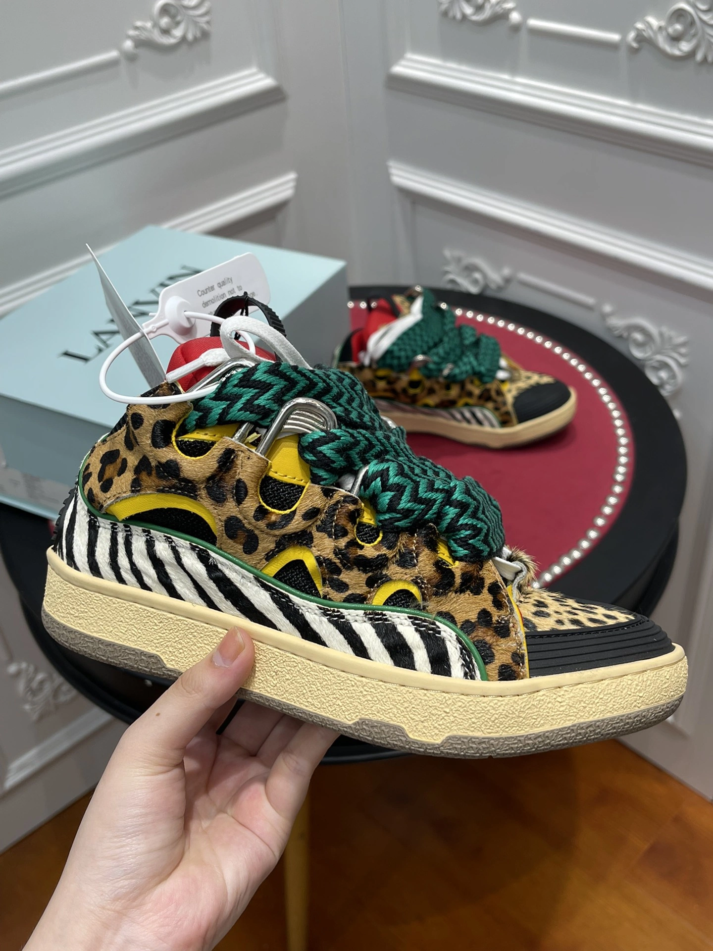 Lanvon Leather Curb FW-SKDK02 ZLEX-H21 S Stylish 850