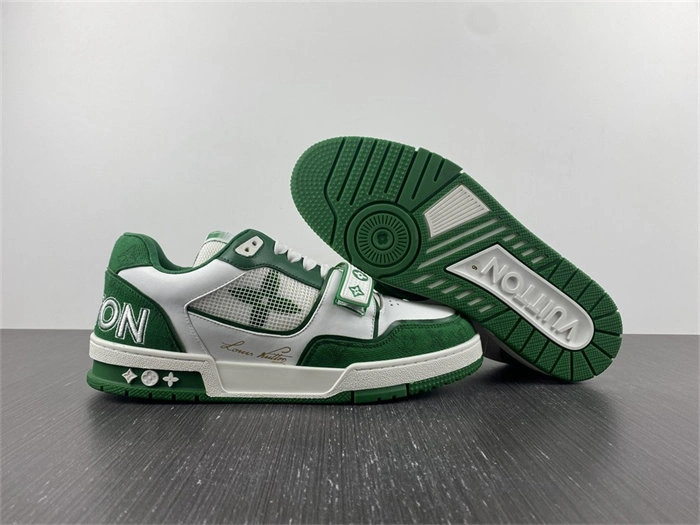 Luis Vitton Trainer Green 1A98V Contemporary 2148