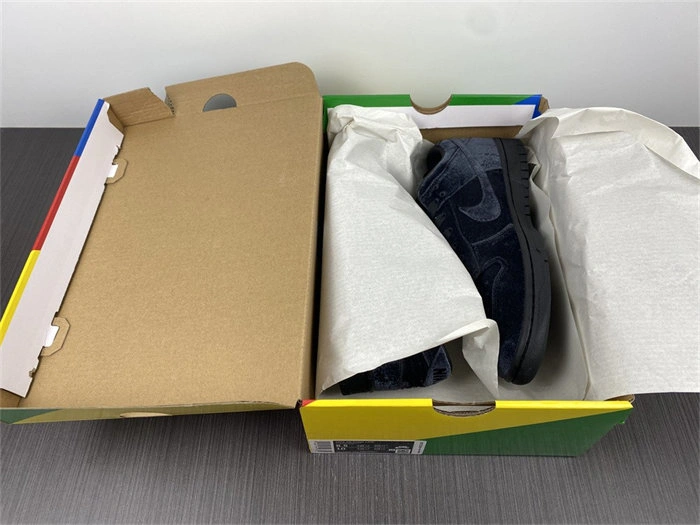 DailyWear Nike Dunk Low Dover Street Market Triple Black Velvet DH2686- 4769