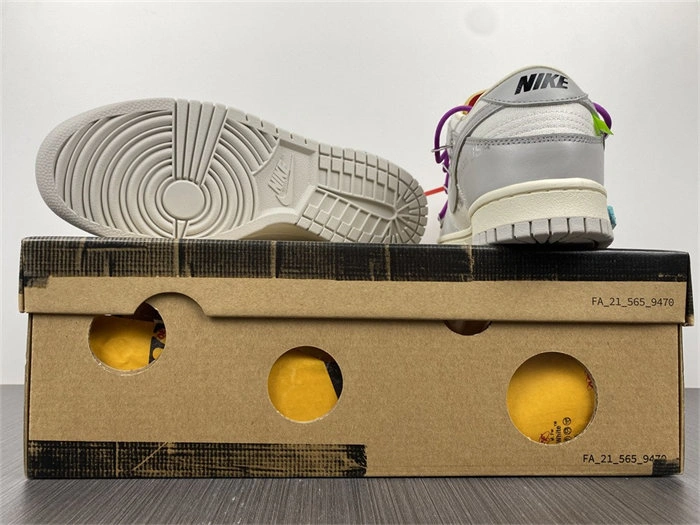 Nike Dunk Low Off-White Lot 45 DM1602- FastDry 5065