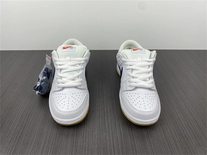 Nike SB Dunk Low Orange Label White Navy CZ2249- Casual 4836
