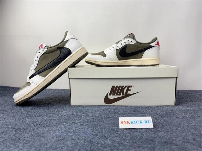 Travis Scott x Air Jordan 1 Low OG DM7866- Stretchable 3568